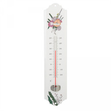 Õuetermomeeter Bradas White Line WL-M33, 30 cm, valge