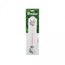 Välistermomeeter Bradas WHITE LINE WL-M32, 22 cm, valge