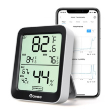 Termomeeter ja hügromeeter Govee H5075 Bluetooth ekraaniga