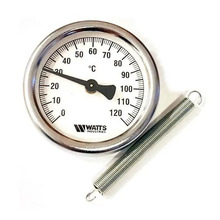 Pinna termomeeter Watts 63 mm vedruga