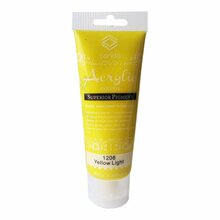Akrüülvärv Grafitas, 75 ml, helekollane
