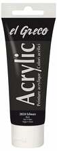 Akrüülvärv Kreul 28324, 75 ml, must
