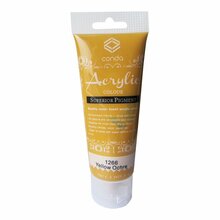 Akrüülvärv Grafitas, 75 ml, kollane okra