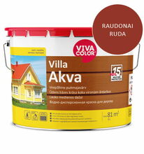 Puitfassaadivärv Vivacolor Villa Akva, 2669, 9 L, punakaspruun