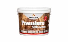 Puitfassaadivärv Topcolor Premium Villa Latex, 10 L, antratsiit