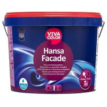 Mineraalsete fassaadide värv Vivacolor Hansa Facade, 9 L, valge, täismatt