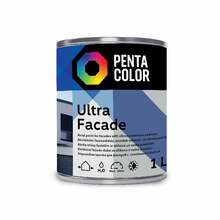 Fassaadivärv Pentacolor Ultra Facade, 1 L, valge