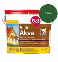 Puidufassaadivärv Vivacolor Villa Akva, 335X, 2,7 L, roheline