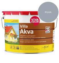 Fassaadivärv Vivacolor Villa Akva, helehall RAL7040, 9 L