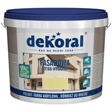 Fassaadivärv Dekoral Polinit, 10 L, valge