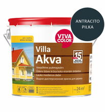 Puidufassaadivärv Vivacolor Villa Akva, 2,7 L, antratsiithall RAL7016