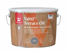 Terrassi- ja aiamööbliõli Tikkurila Valtti Terrace Oil, 9 L, hall