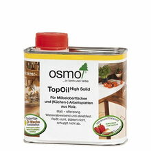 Puiduõli tööpindadele OSMO Topoil 3058, värvitu, matt, 0,5 l