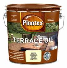 Terrassiõli Pinotex Terrace Oil, 3 L, läbipaistev