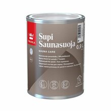 Sauna seinakaitsevahend Tikkurila Supi Saunasuoja, 0,9 L, läbipaistev