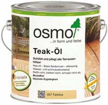 Terrassiõli Osmo 007, läbipaistev, 2,5 L