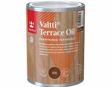 Terrassi- ja aiamööbliõli Tikkurila Valtti Terrace Oil, 0,9 L, pruun