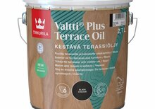 Puiduõli Tikkurila Valtti Plus Terrace Oil, 2,7 L, must