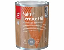 Terrassi- ja õuemööbliõli Tikkurila Valtti Terrace Oil, 0,9 L, hall