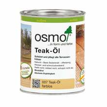 Terrassiõli Osmo 007, läbipaistev, 0,75 l