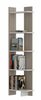 Põrandariiul Kalune Design Als 875ZNA3603, valge/pruun/beež, 22 x 45 x 170 cm
