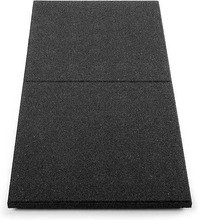 Kummimatt Gymstick Pro Rubber, 50 x 100 x 3 cm, must