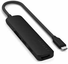 Adapter Satechi 6-in-1 USB-C Slim Multiport, must
