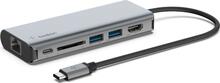 Dokk Belkin USB-C 6-in-1 Multiport Adapter AVC008btSGY, hall