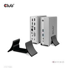 Dokkimisjaam Club 3D CSV-1568, metall, USB 3.2 Gen 2 Type-C