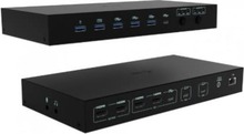 Dokkimisjaam I-Tec USB-C KVM Dock PRO C31KVMDOCKPDPRO, must
