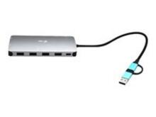 Dokk I-TEC USB-C Metal Nano Dock, 3xDisplay+PD