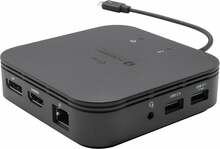 Dokkimisjaam I-Tec Thunderbolt 3 Travel Dual 4K DS, must