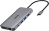 Dokkimisjaam Acer 12-in-1 Type-C Dongle, hõbehall, HP.DSCAB.009