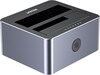 Kloonimisdokk Unitek Y-3027GY01-EU, 2x SATA 2.5/3.5, USB-C 10Gbps, hall
