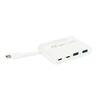 Dokk Dicota D31731 USB-C, valge, 4-in-1