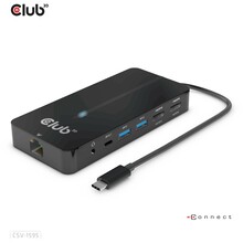 Dokkimisjaam Club 3D CSV-1595 USB Gen1 Type-C 7-in-1 Hub