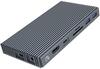 Dokk Orico M.2 NVMe korpusega, PD 100W, HDMI 2.0, audio, RJ-45, kaardilugeja
