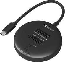Dokk Sandberg USB3.2 Cloner Dock for NVMe M.2 SSD, 136-72