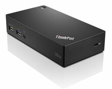 Dokk Lenovo ThinkPad Ultra Dock USB, 40A80045DK, must