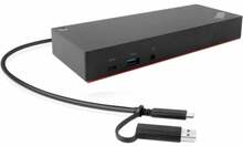 Dokk Lenovo ThinkPad Hybrid USB-C with USB-A Dock, 40AF0135EU, must