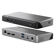 Dokkimisjaam Alogic Prime DX2, universaalne, Dual 4K ja 65W Power Delivery