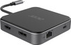 Dokk Acer 7-in-1 USB Type-C, must/hõbe