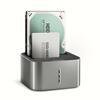 Dokkimisjaam Axagon ADSA-DC, USB3.2 Gen1, 2x SATA 6G CLONE DUAL HDD Dock Station