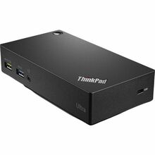 Dokkimisjaam Lenovo ThinkPad USB 3.0 Ultra Dock, 40A80045EU, must