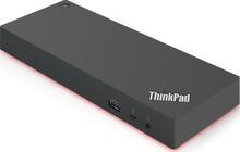 Dokkimisjaam Lenovo ThinkPad Thunderbolt 3 Dock Gen 2, 40AN0135IT, must/punane