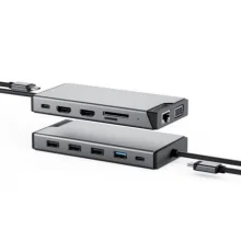 Dokk Alogic DV3, 12-in-1, hõbe