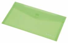 Kaust-ümbrik Panta Plast Focus, 110 x 220 mm, horisontaalne, trukiga, roheline