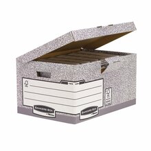Arhiivikast FELLOWES, 378 x 293 x 545 mm, hall/valge