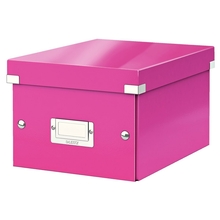 Universaalne karp Leitz Click&Store Small, 216x160x282mm, roosa