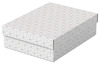 Hoiukast Esselte Home M Low, 265 x 100 x 360 mm, valge-hall, 3 tk